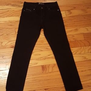 Levi's mid rise skinny jeans